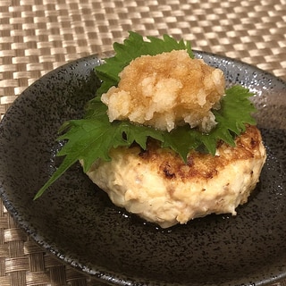 お麩を使った豆腐ハンバーグ